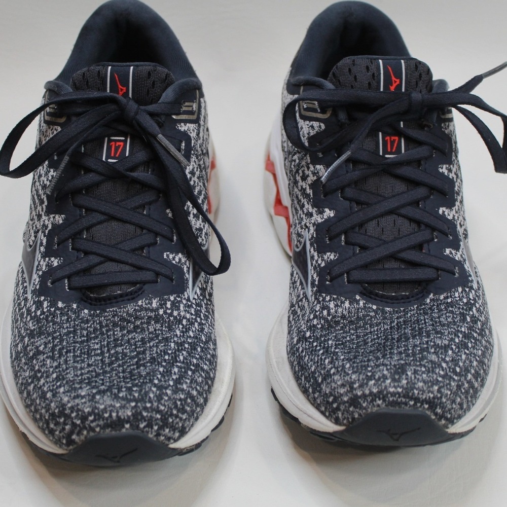 Mizuno Wave Inspire 17 Running‎ Shoes Men's Size 9 Waveknit Athletic Sneakers
